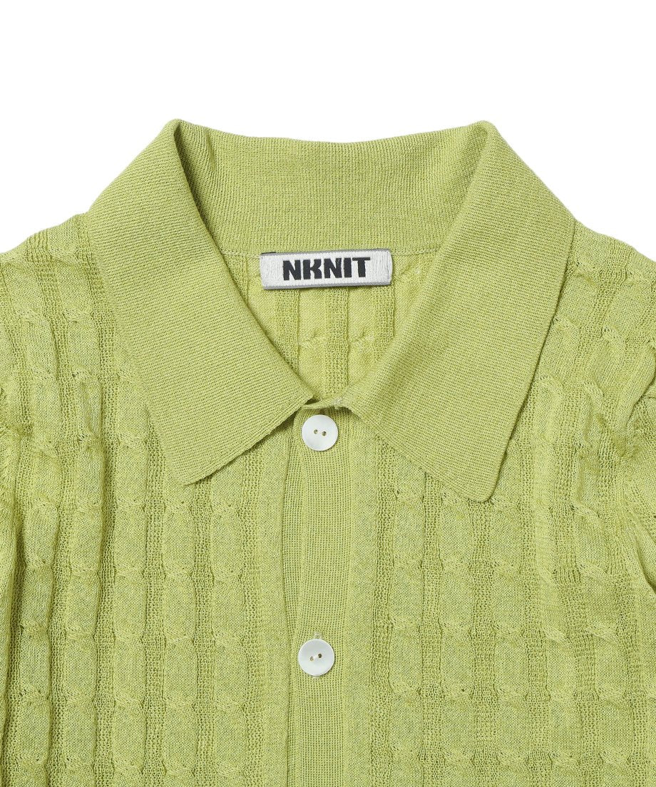 cable KNIT shirt_5