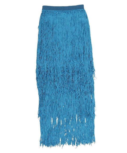fringe KNIT skirt_2