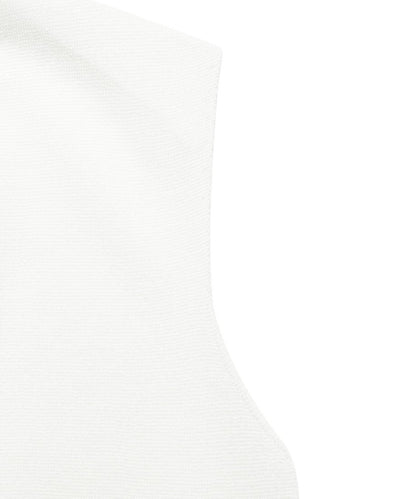 linen mix KNIT vest_17