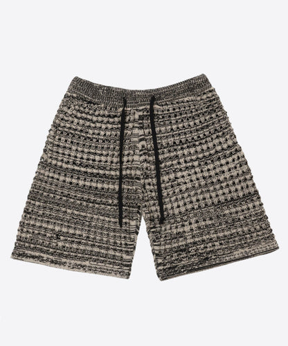 cotton mesh knit short pants_2