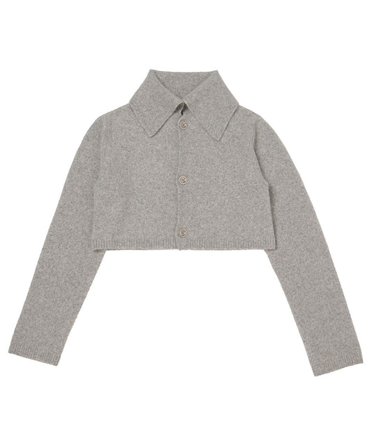 fox mix sailor collar cardigan_2