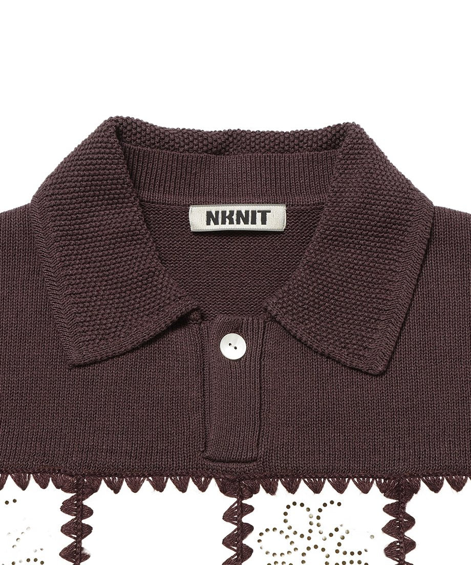 vegan leather/KNIT  shirt_15