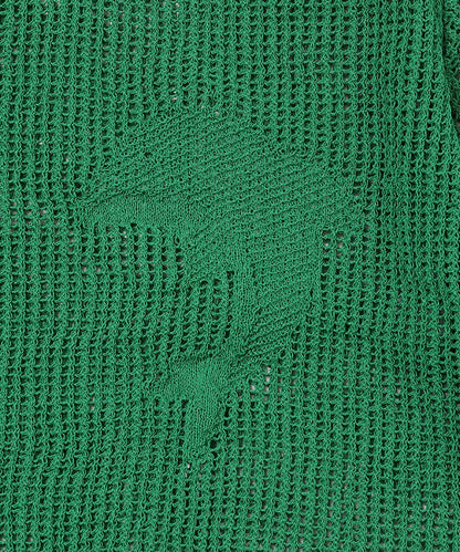 mesh dolphin KNIT  shirt_13