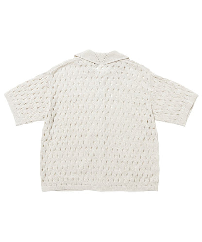 wave pattern KNIT shirt_17
