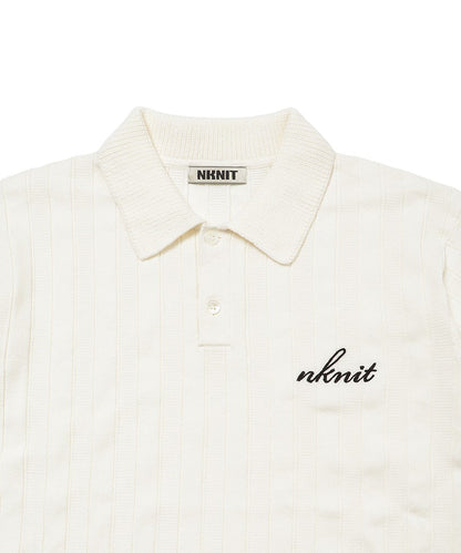 mix gauge logo KNIT shirts_14