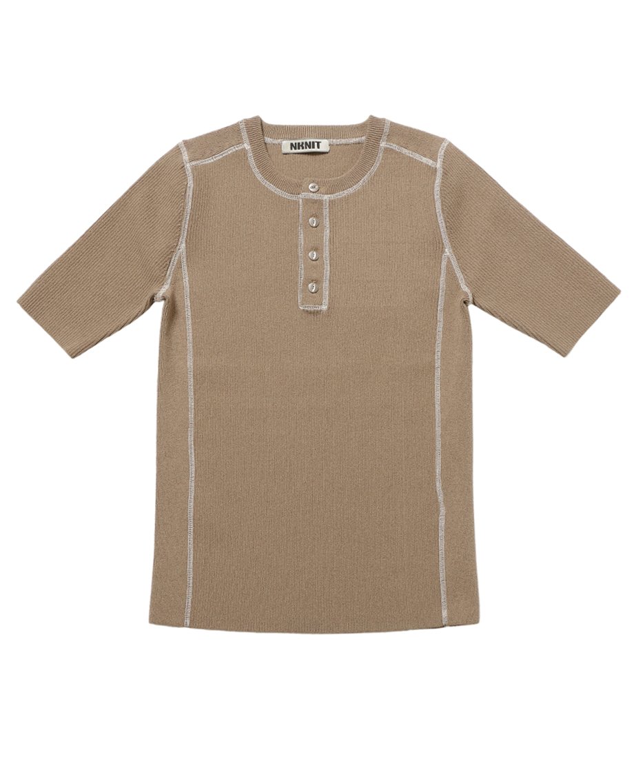 heavy weight henry neck KNIT_5