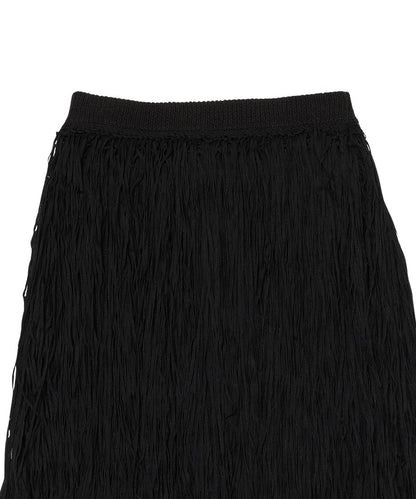 fringe KNIT skirt_5