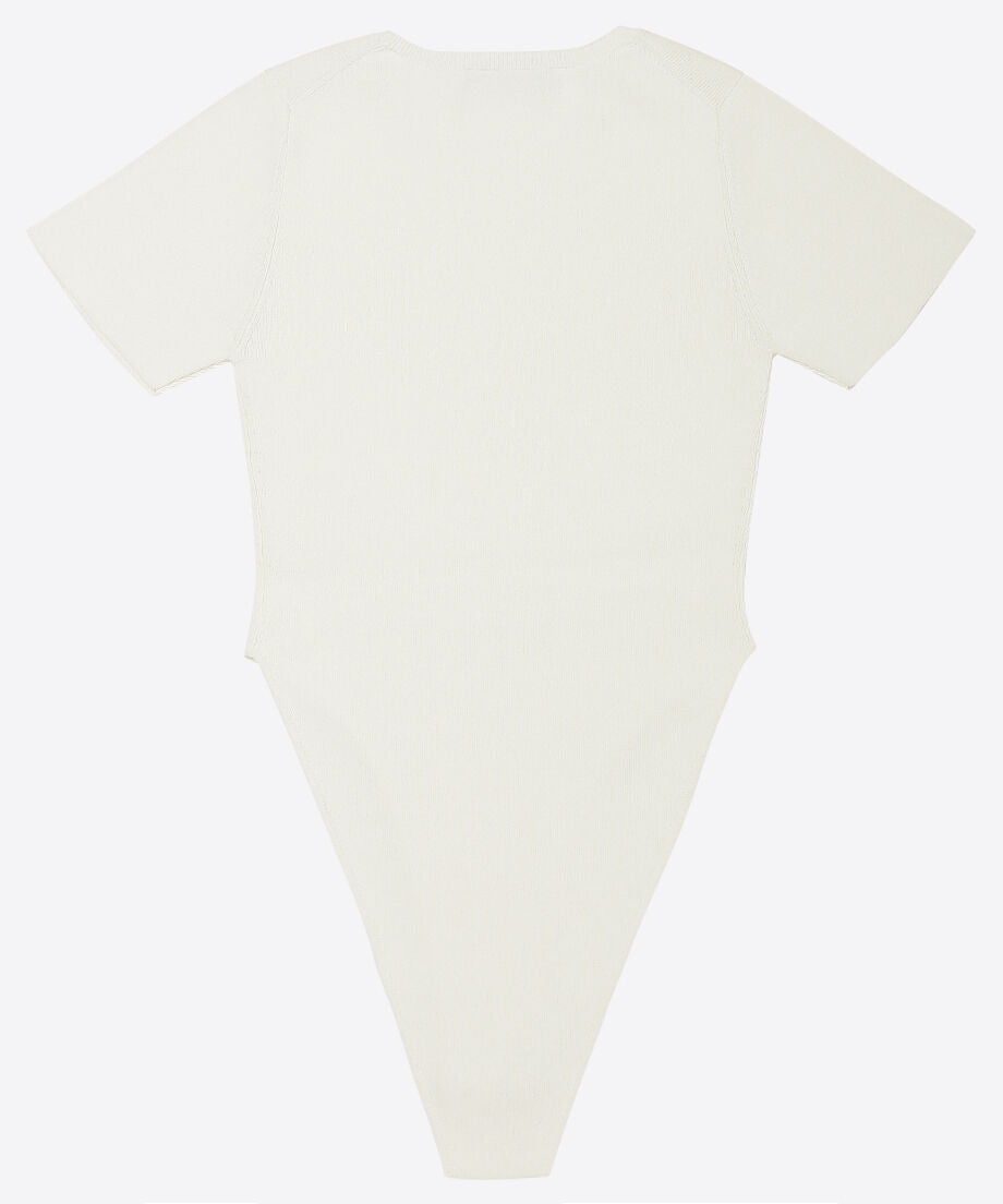 high leg paper knit  body suits_5
