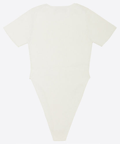 high leg paper knit  body suits_5