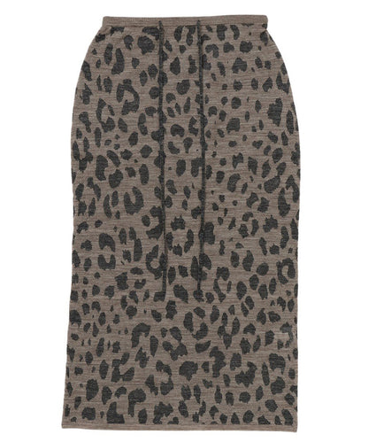 alpaca sheer KNIT skirt_2