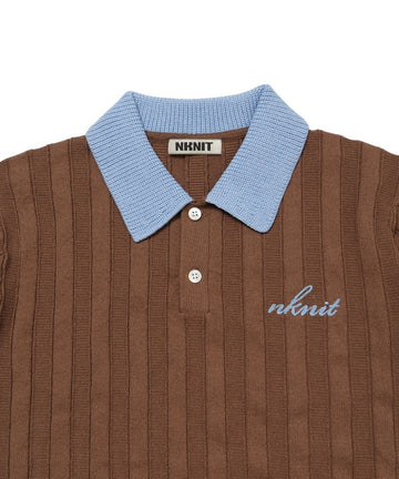 mix gauge logo KNIT shirts – NKNIT