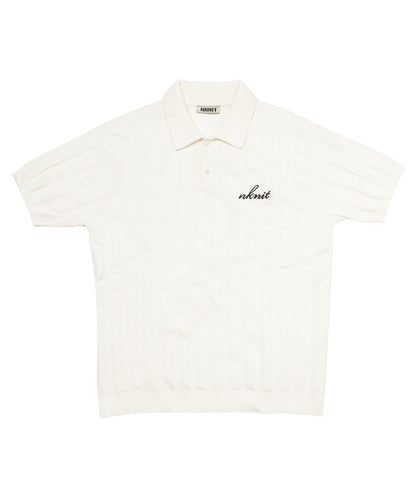 mix gauge logo KNIT shirts_7