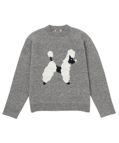 cat/dog jacquard KNIT_5