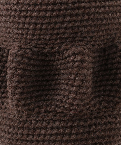 NKNIT×carmine marini M Brown_3