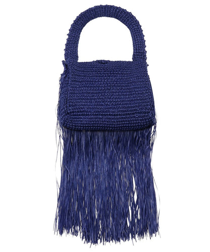 long fringe KNIT bag_11