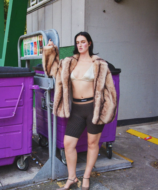 vegan fur big jacket_1