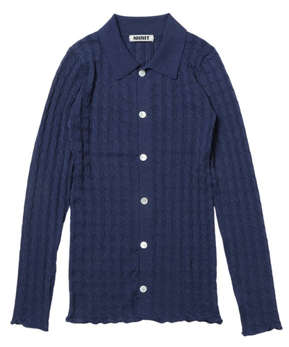 cable KNIT shirt_3