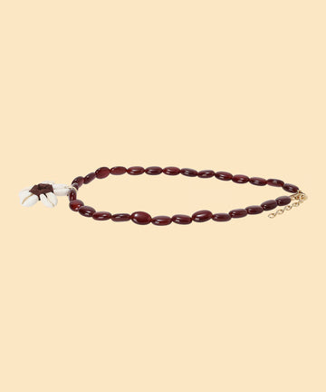 flower shell necklace – NKNIT