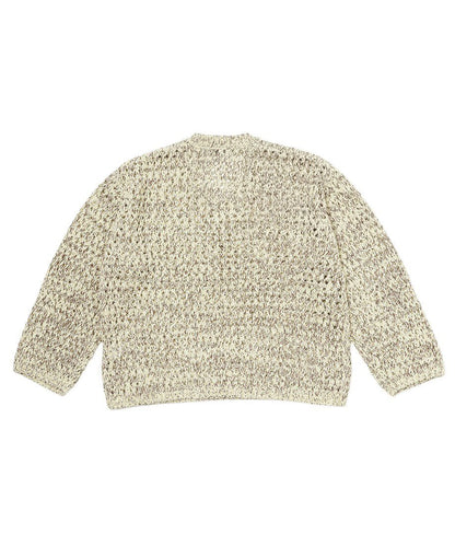 mix color lace up KNIT_11