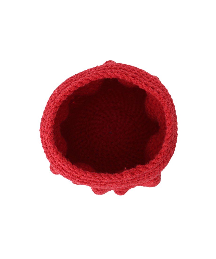 NKNIT×carmine marini  M Red_4
