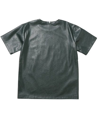 vegan leather box mini dress_8
