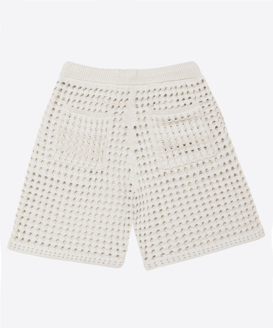 cotton mesh knit short pants_10