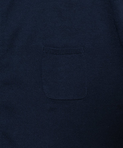 silk cotton crew neck KNIT  T-shirt_16