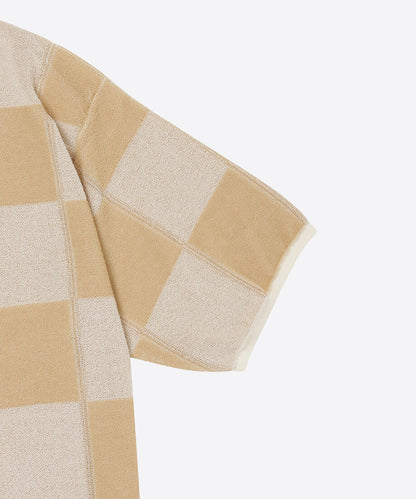 check pattern knit shirt_8
