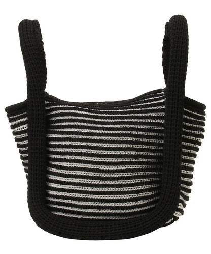 sponge striped hand bag_8