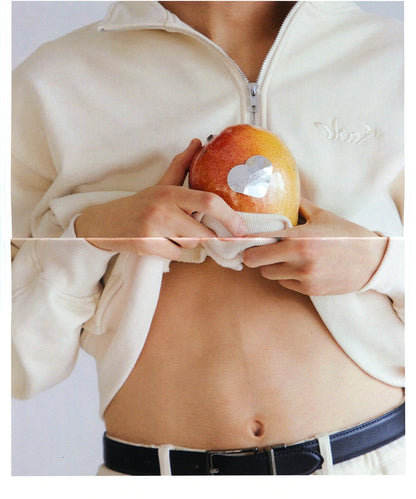 half zip sweatshirt  size②_2