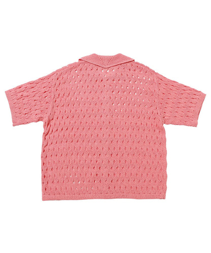 wave pattern KNIT shirt_14