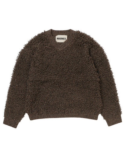 mop mix color v-neck KNIT_5