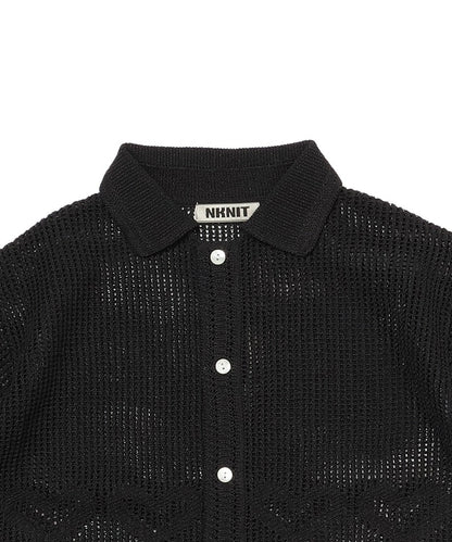 mesh ♡KNIT shirt_11