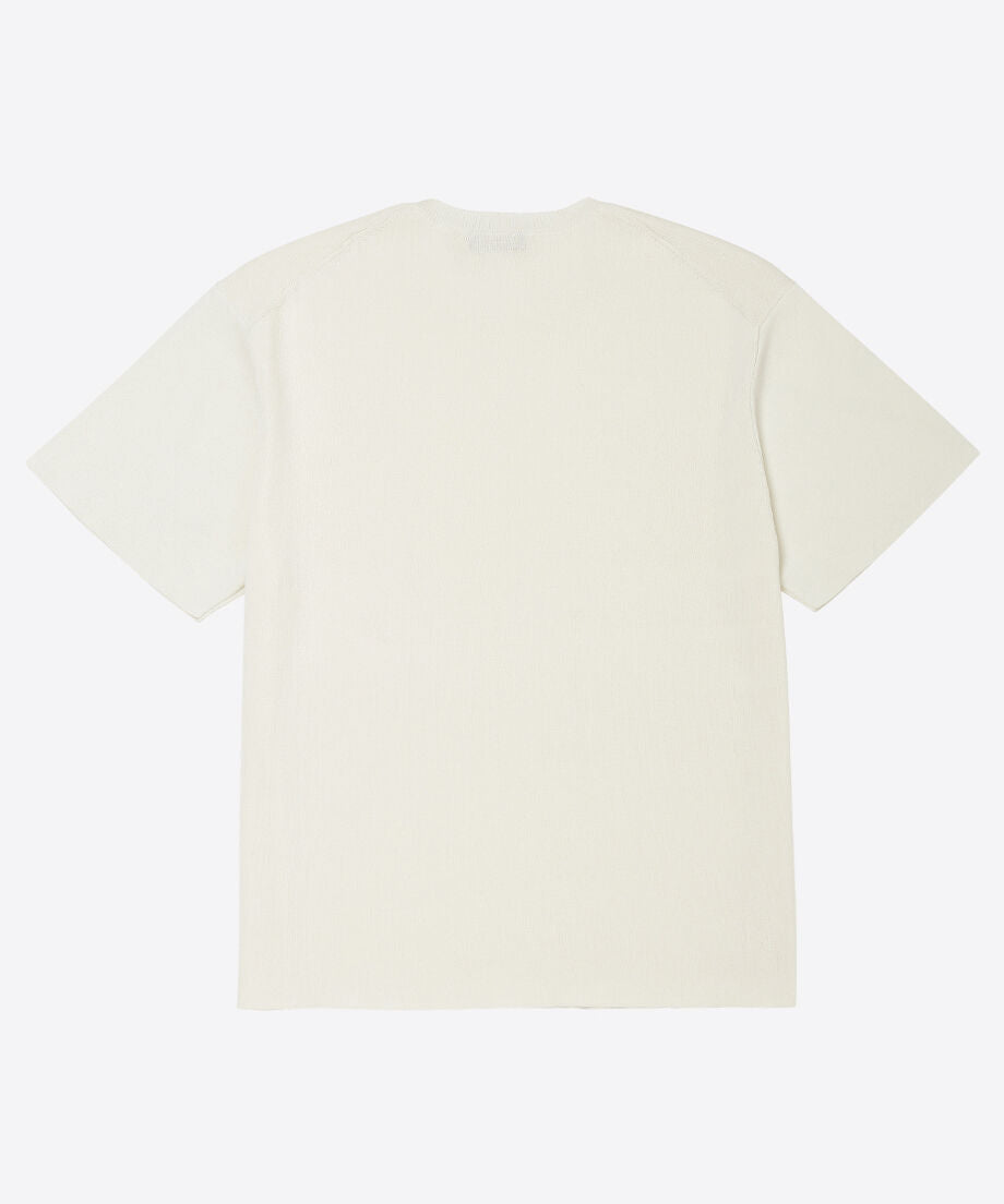 paper mix basic knit T-shirt_11