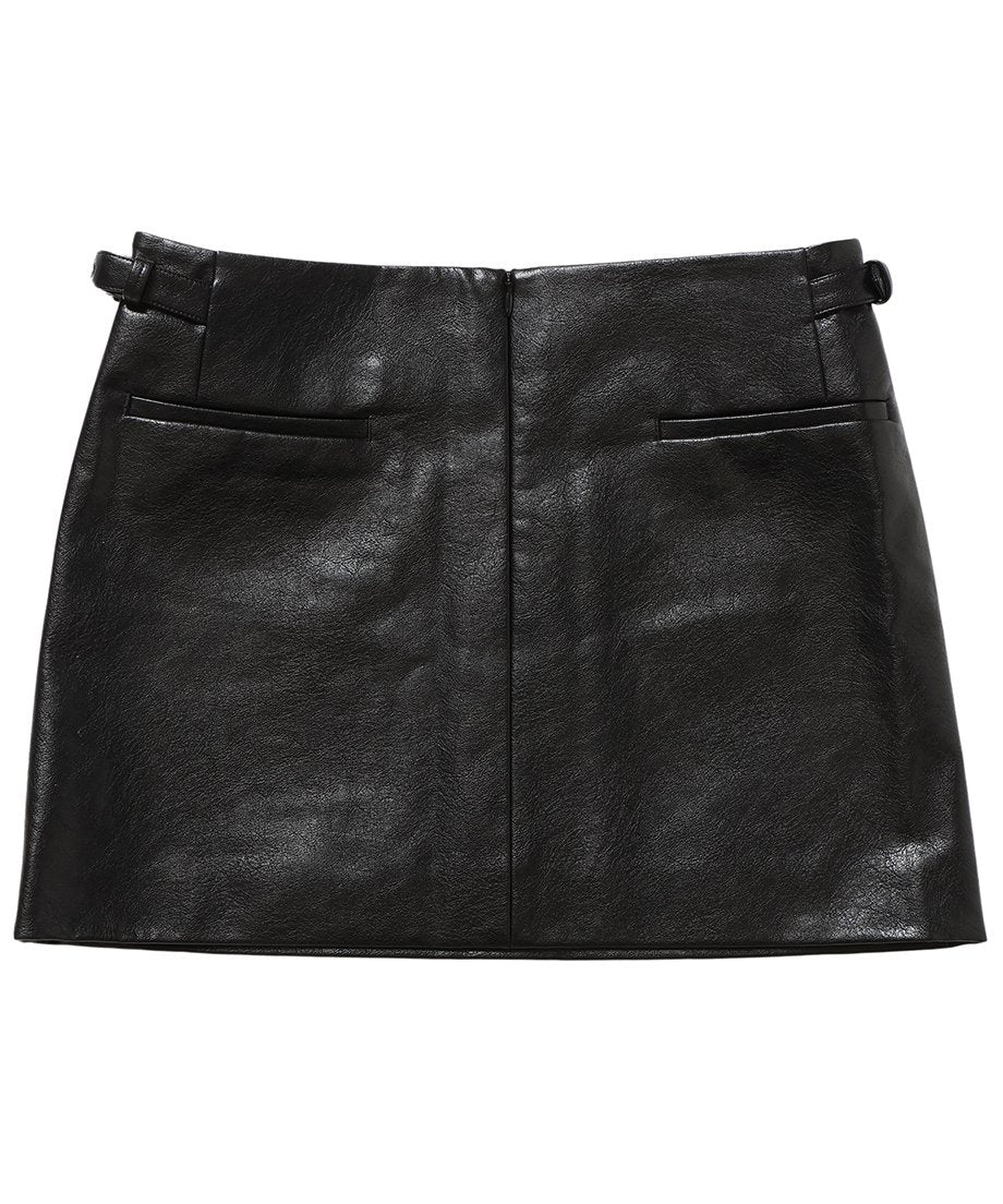 vegan leather mini skirt_7