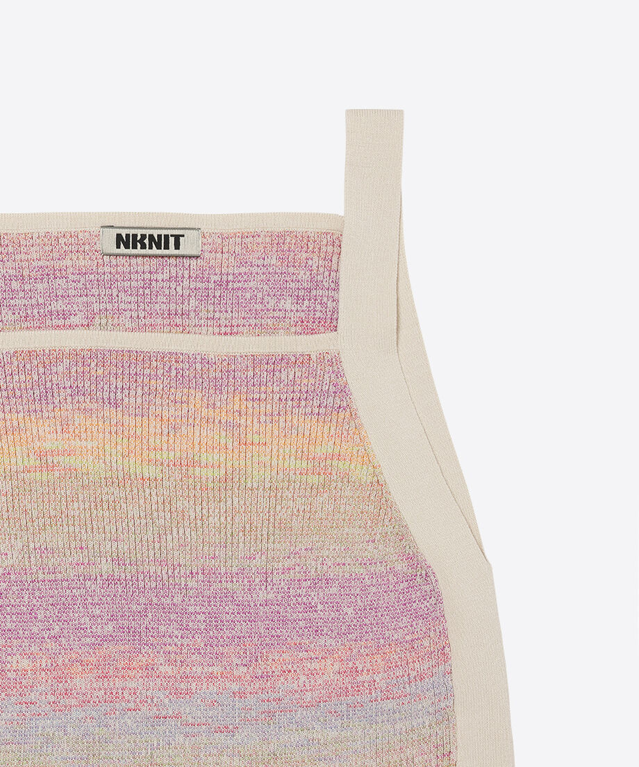 cotton rib square knit tank top_9