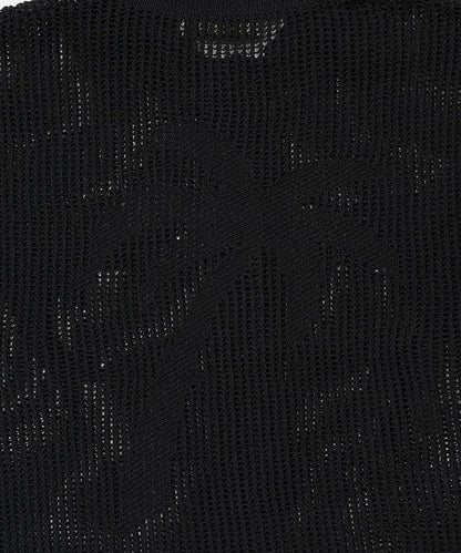 mesh dolphin KNIT  shirt_11