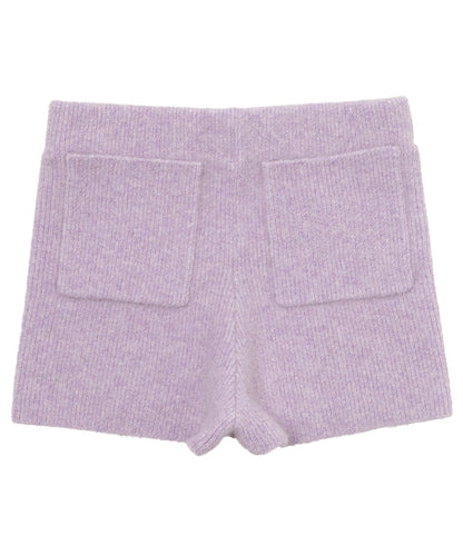 fox mix rib KNIT shorts_7