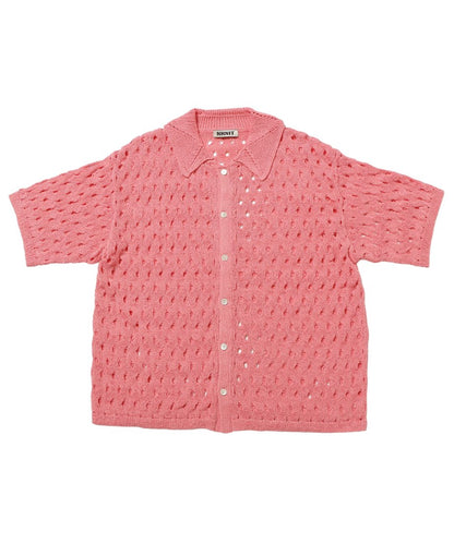 wave pattern KNIT shirt_4