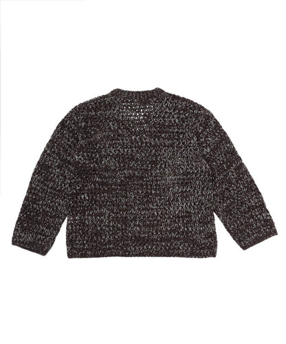 mix color lace up KNIT_14
