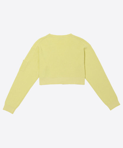 cotton mix sleeve pocket knit cardigan_13