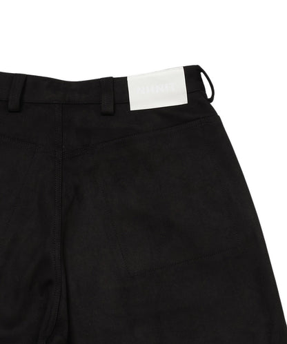 suede half pants_12