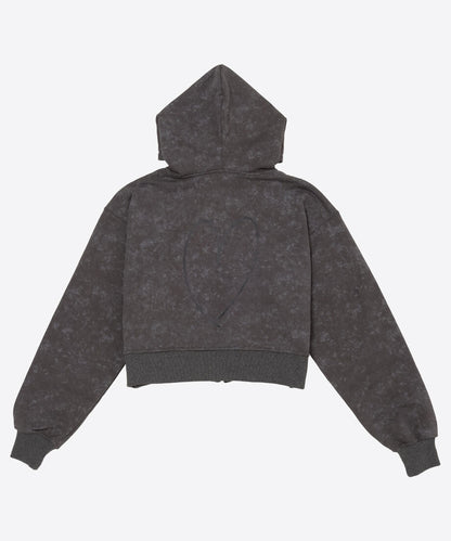 ZIP hooded sweatshirt  size①_4