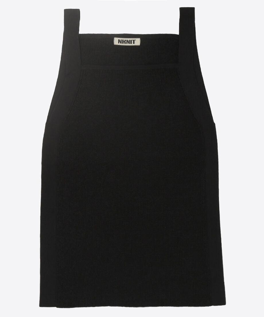 cotton rib square knit tank top_4