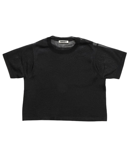 sheer tank top KNIT T-shirt_4