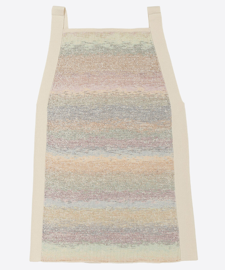 cotton rib square knit tank top_8