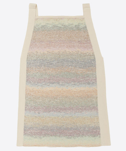 cotton rib square knit tank top_8