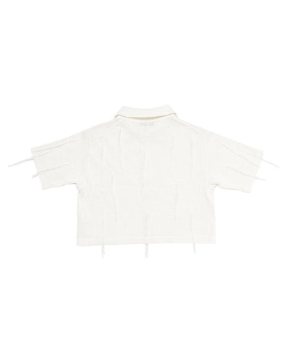 paper mix fringe KNIT shirts_10