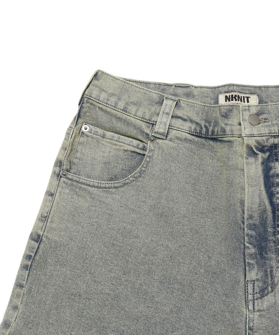denim half pants_3