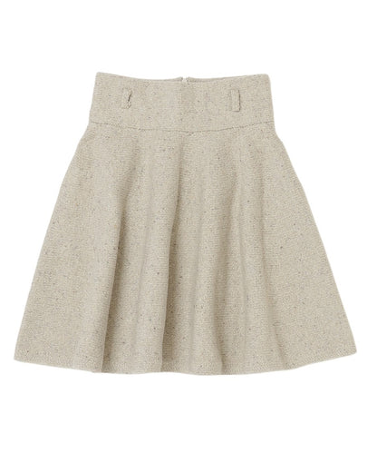 KNIT flared skirt_5